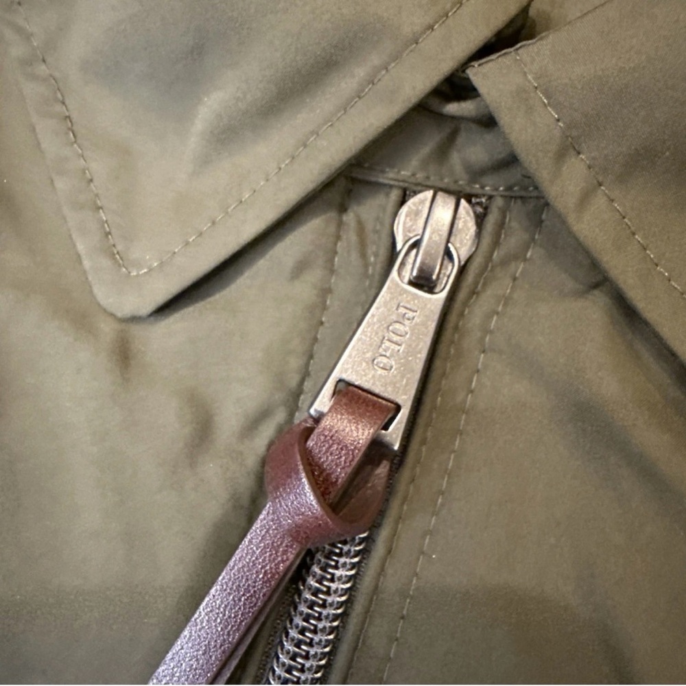 Ralph Lauren Packable Windbreak Jacket Olive Medi… - image 11